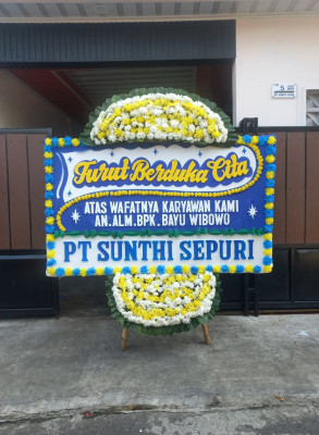 Papan Bunga Duka di Batabual