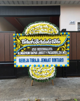Papan Bunga Duka di Batabual